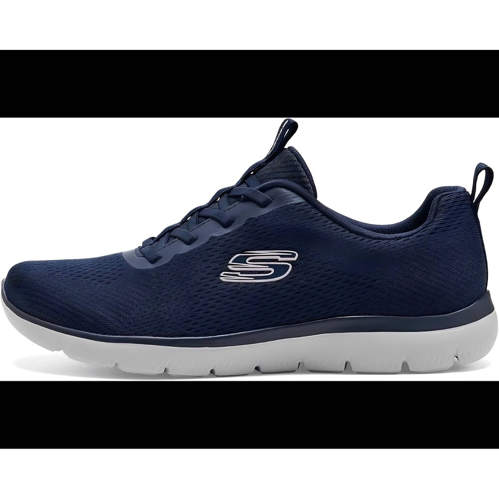 Skechers Track Daytime Dreamer Navy Blue Sneakers 150142 Womens 8.5 Memory Foam